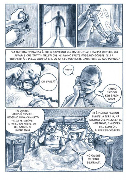 BeccoGiallo Biografie Ken Saro-Wiwa fumetto brossura 136pp