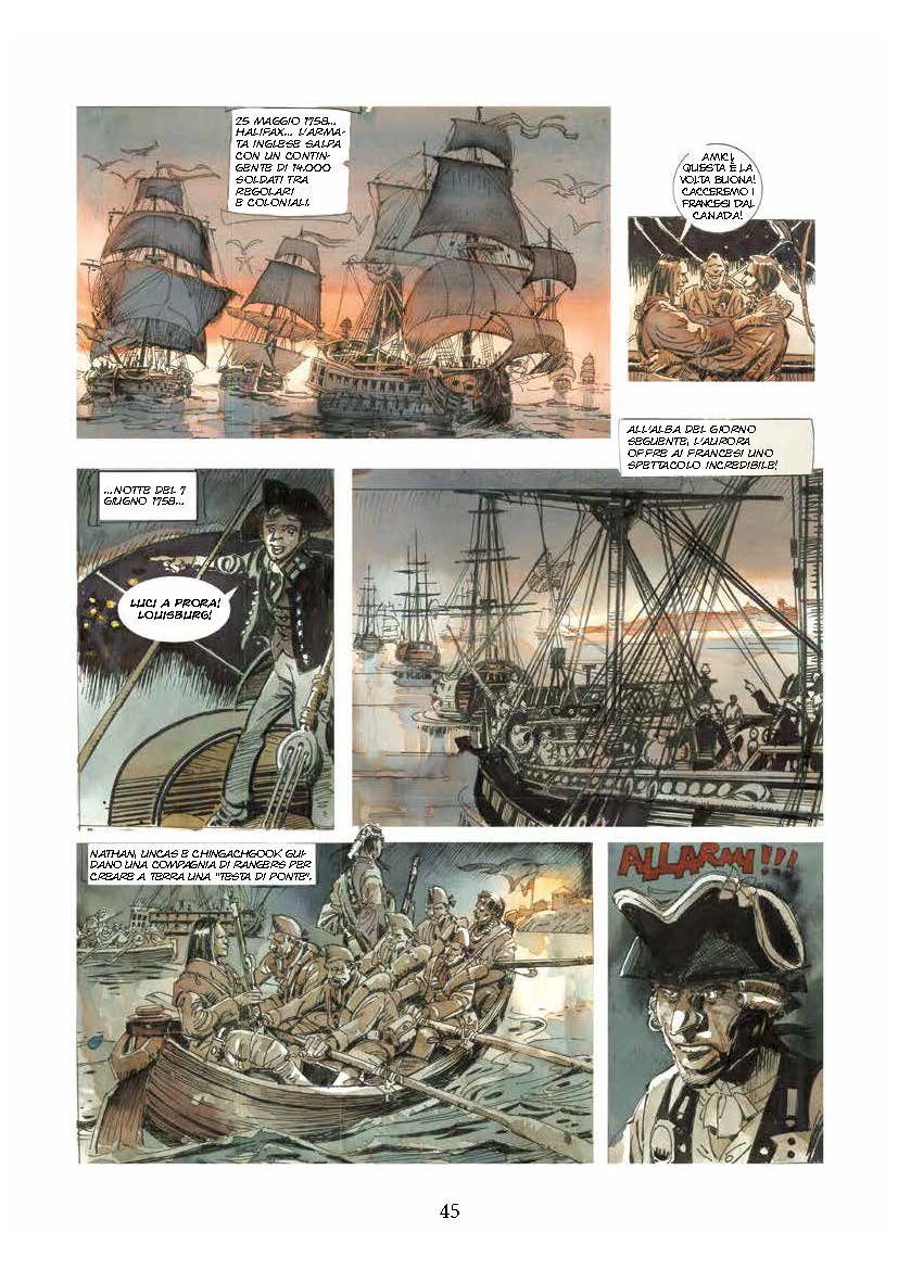 Nicola Pesce Maestri del Fumetto Guerre di Frontiera fumetto brossurato