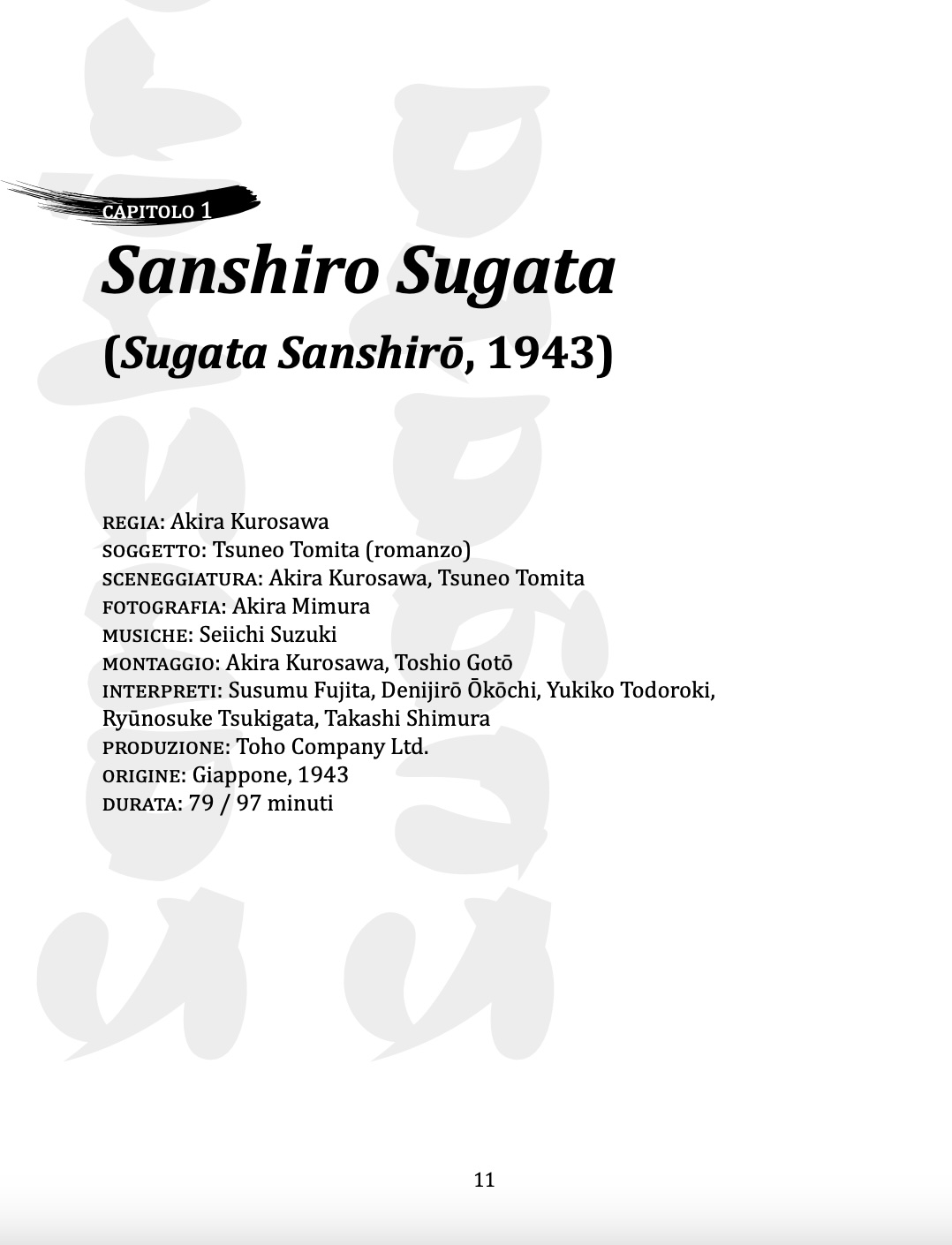 Nicola Pesce Saggistica Akira Kurosawa Visioni saggio cinema