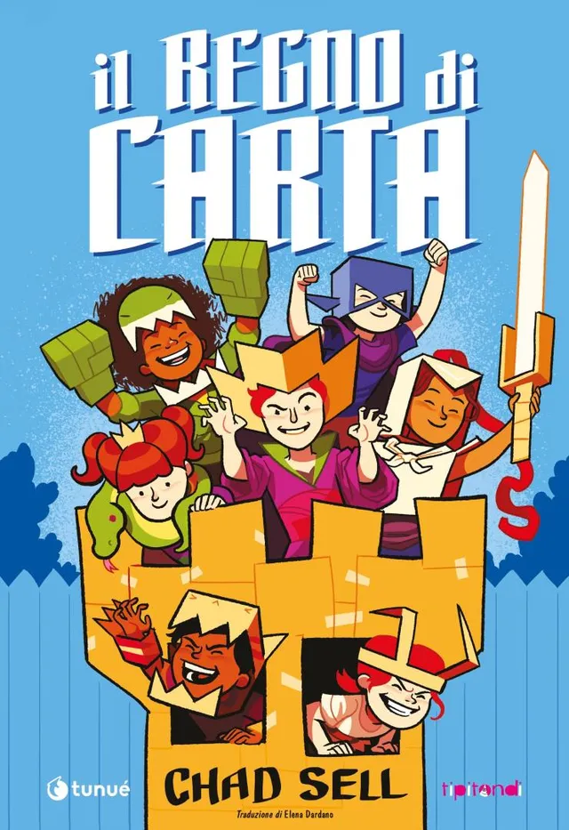 Tunuè Il regno di carta fumetto kids Chad Sell