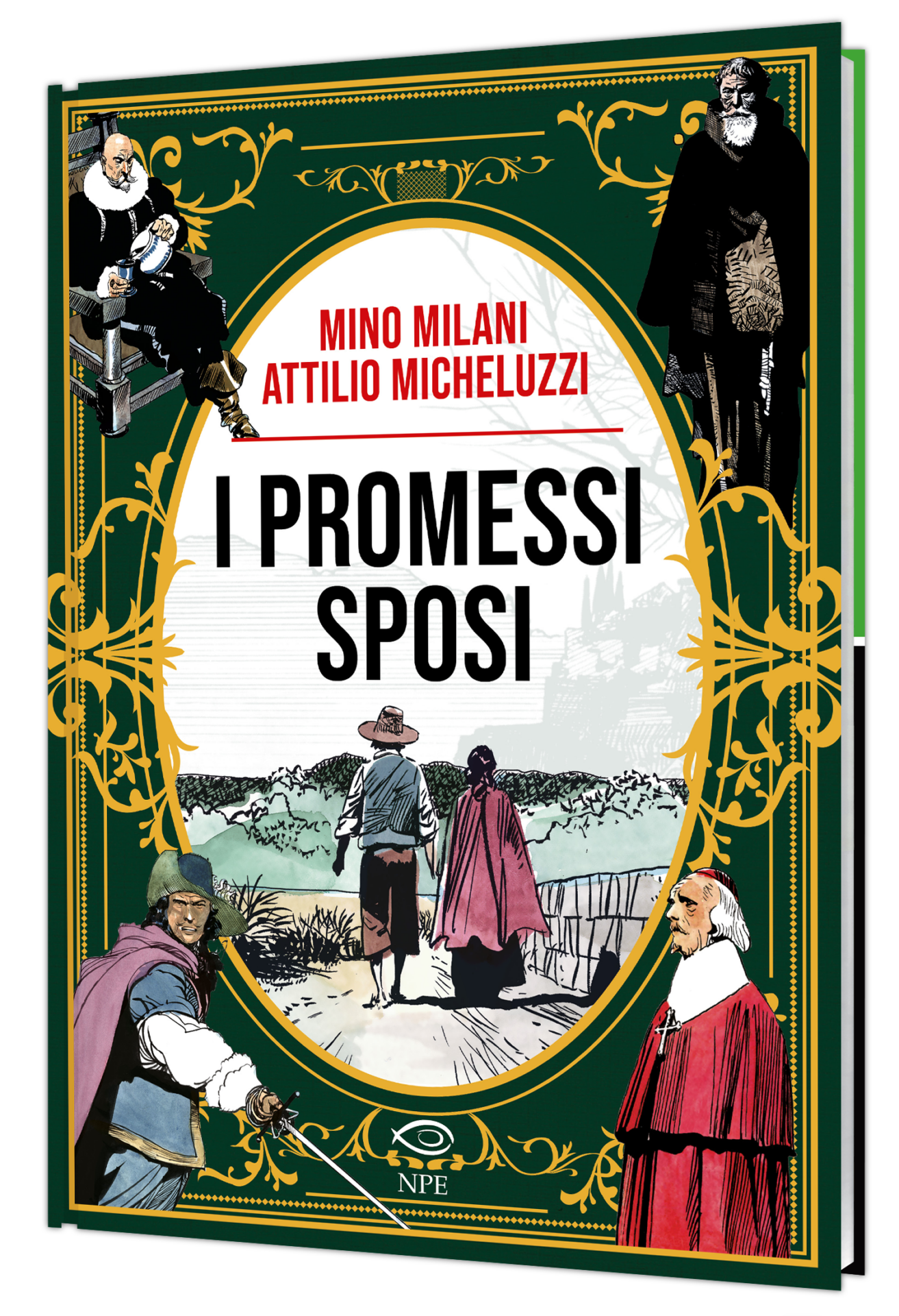Nicola Pesce Micheluzzi I promessi sposi fumetto classico Manzoni