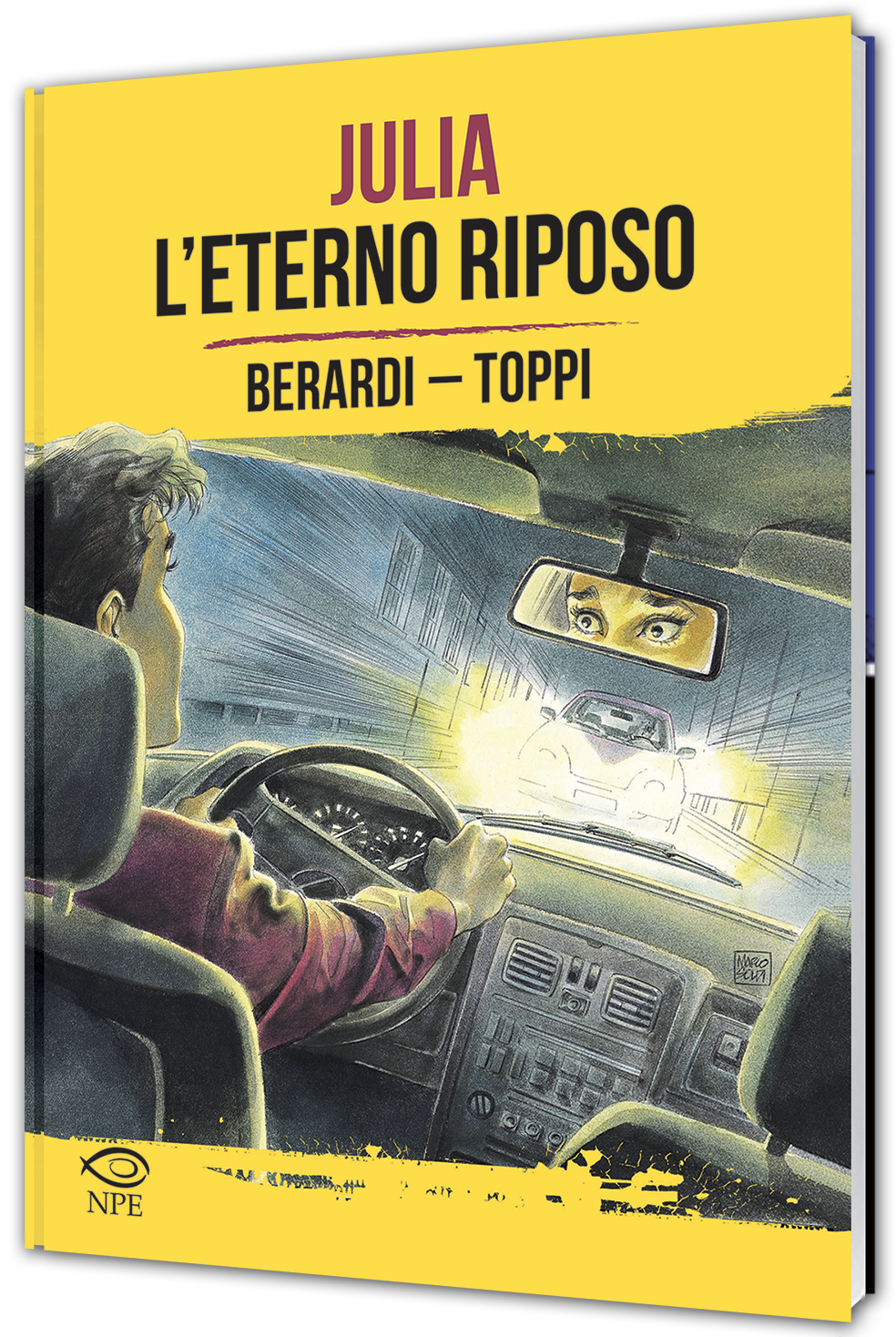 Nicola Pesce Maestri del Fumetto Julia L’eterno riposo fumetto giallo