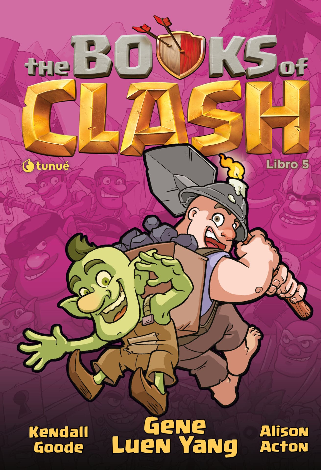 Tunué Tipitondi Books of Clash Vol.5 fumetto kids Clash of Clans