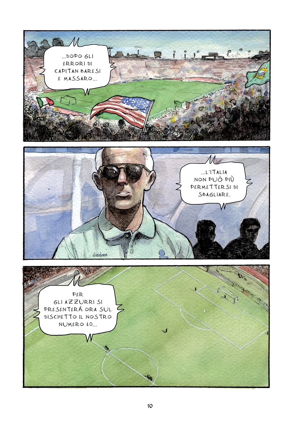 BeccoGiallo Biografie Baggio fumetto 160 pp colori alette