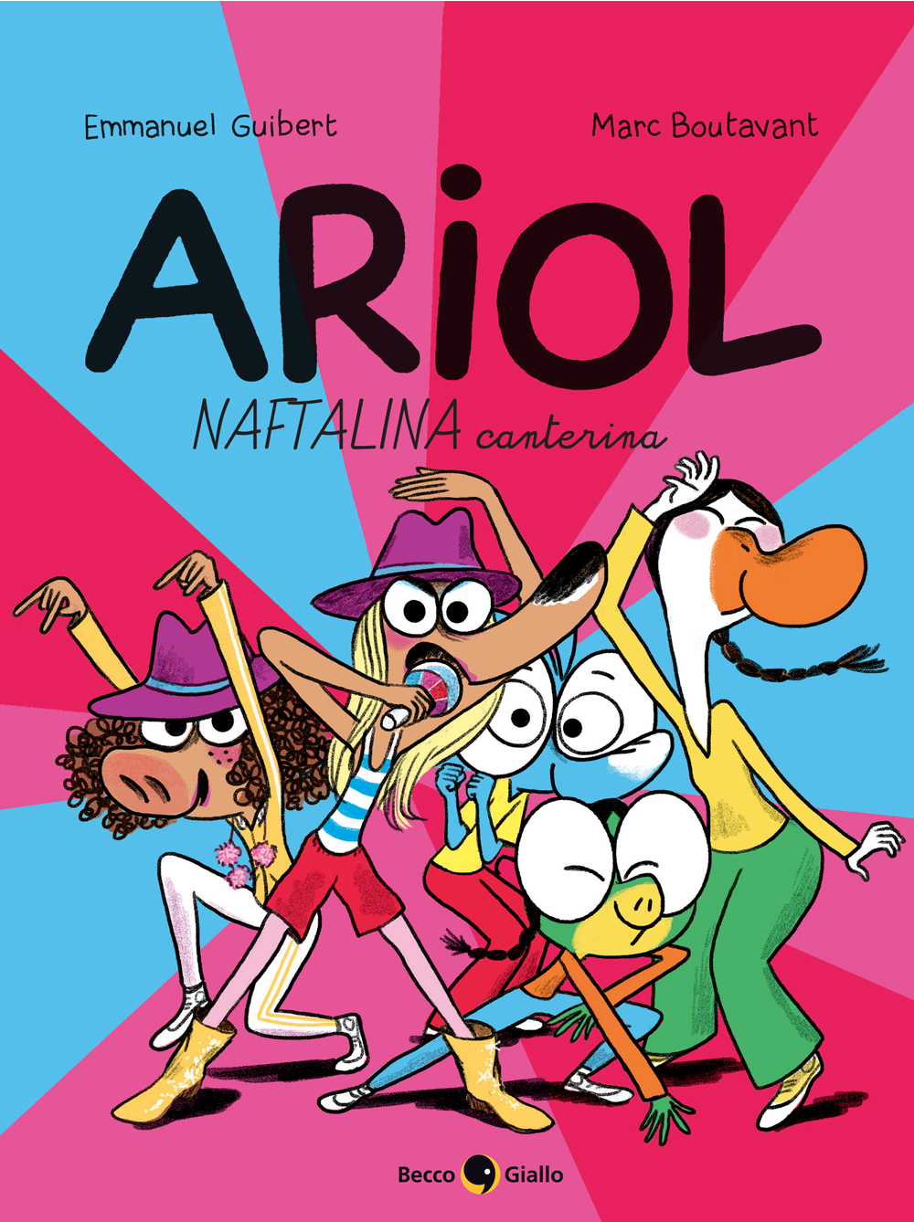 BeccoGiallo Kids Ariol Naftalina fumetto 128 pp colori