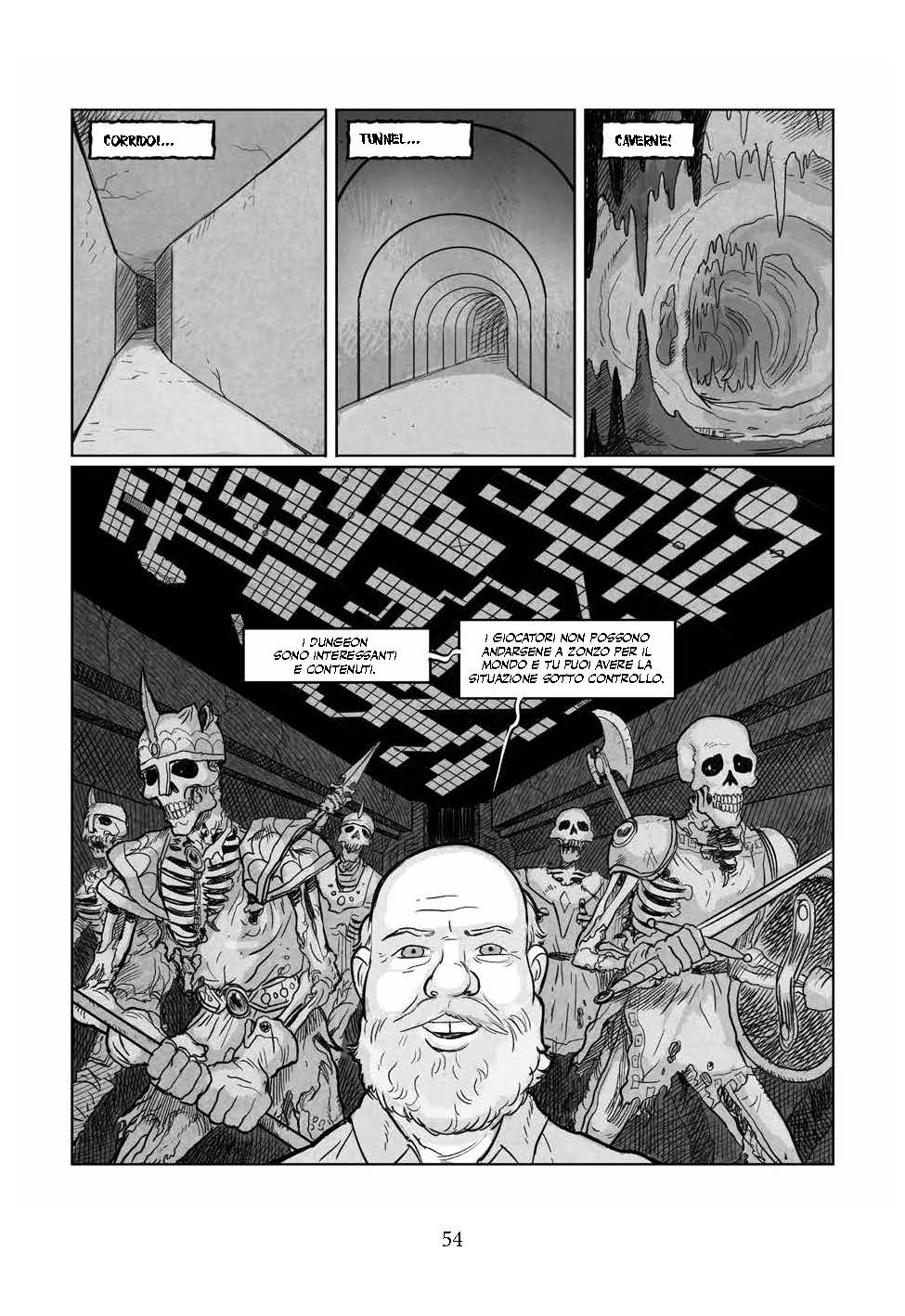 Nicola Pesce Nuvole in Tempesta Rise of the Dungeon Master fumetto