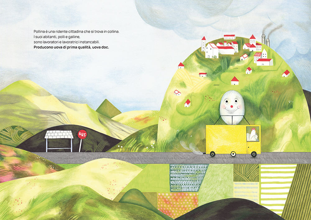 BeccoGiallo Kids Polli al mare libro cartonato 48 pp