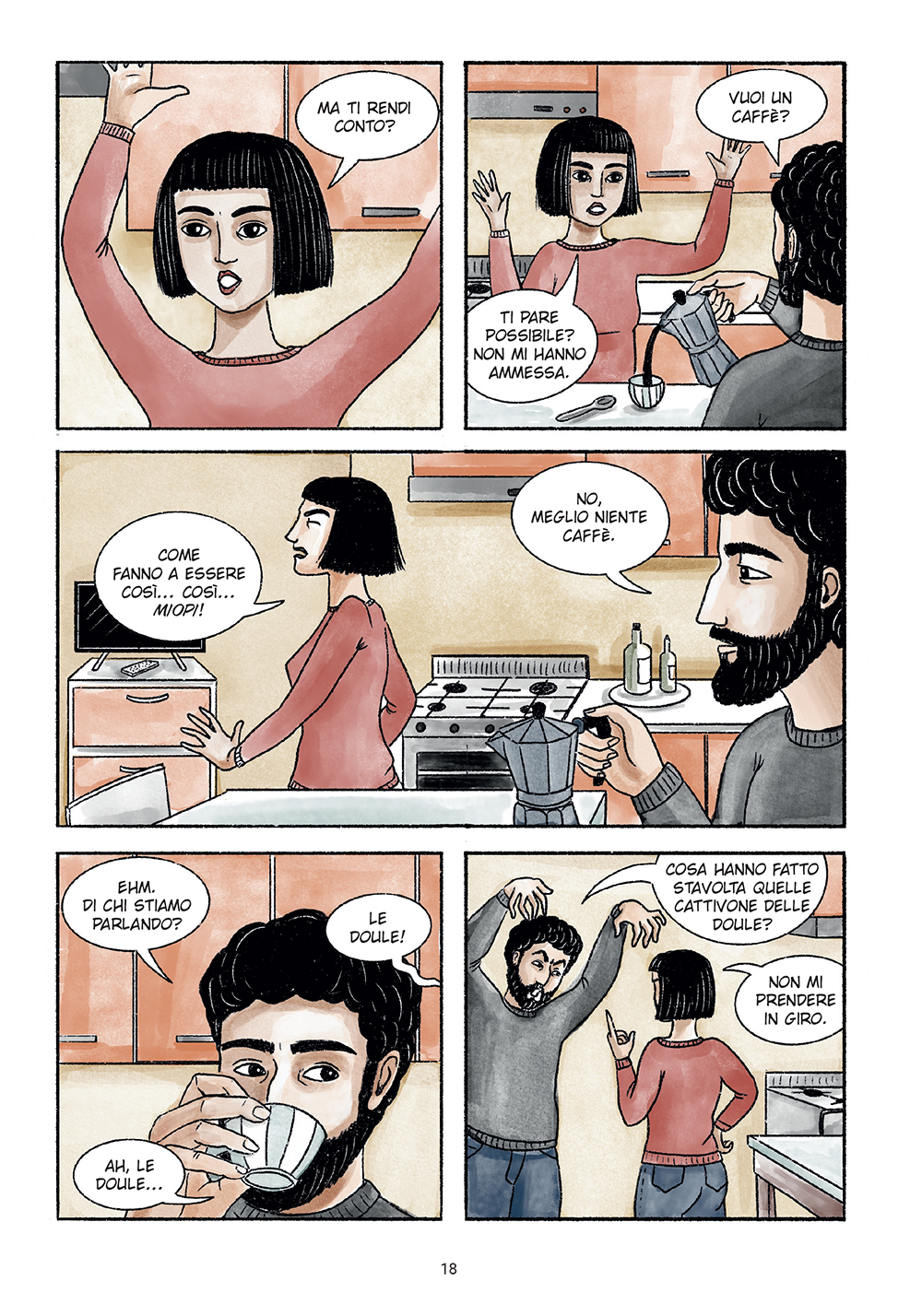 BeccoGiallo Doule maternità fumetto brossura 128 pagine colori