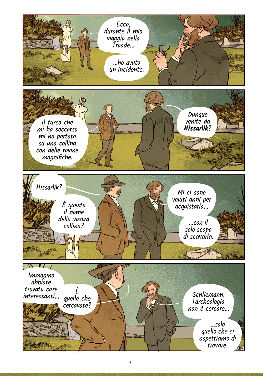 BeccoGiallo Fuori collana La scoperta di Troia fumetto 144 pp con alette