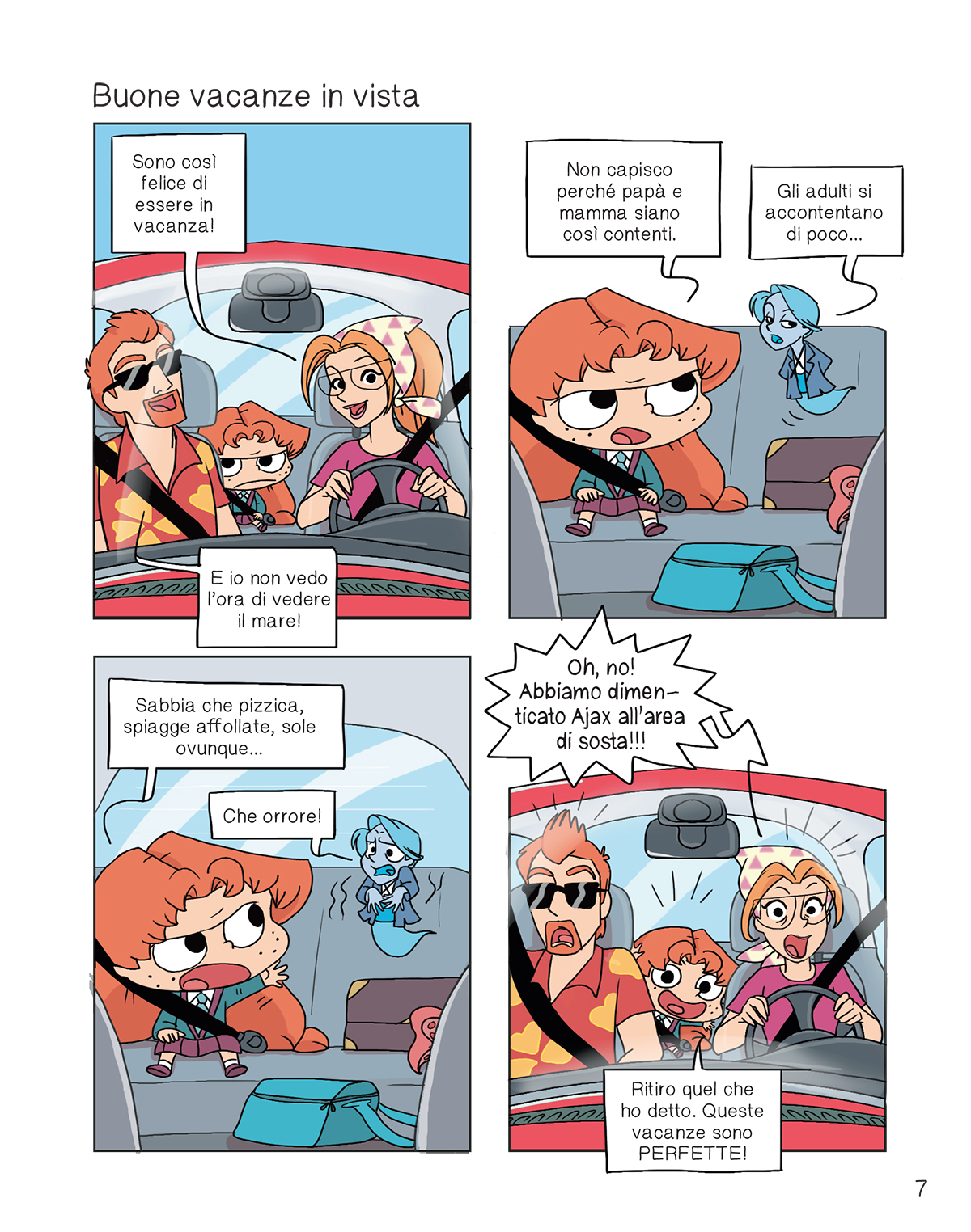 BeccoGiallo Kids Adele Crudele A pesca di molluschi fumetto 80 pp