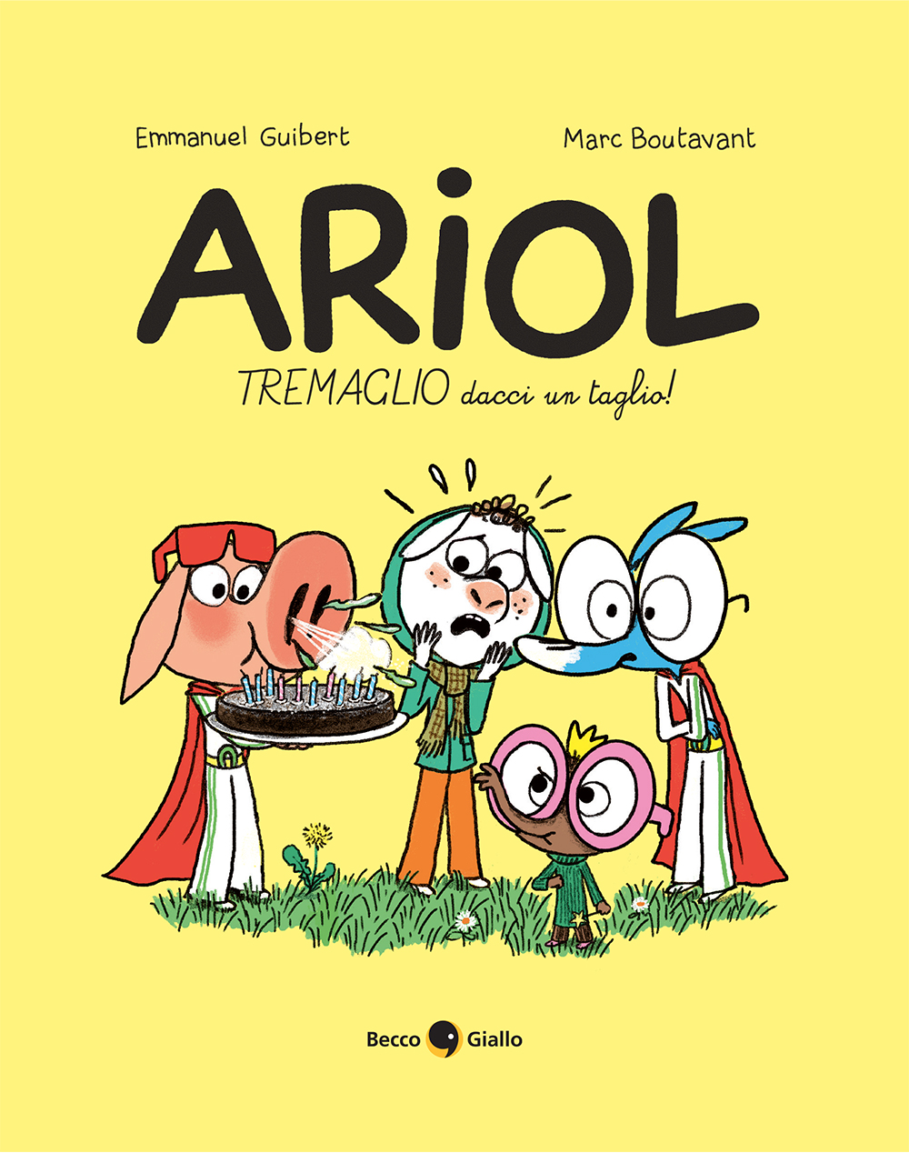 BeccoGiallo Kids Ariol Tremaglio fumetto bambini 128 pagine