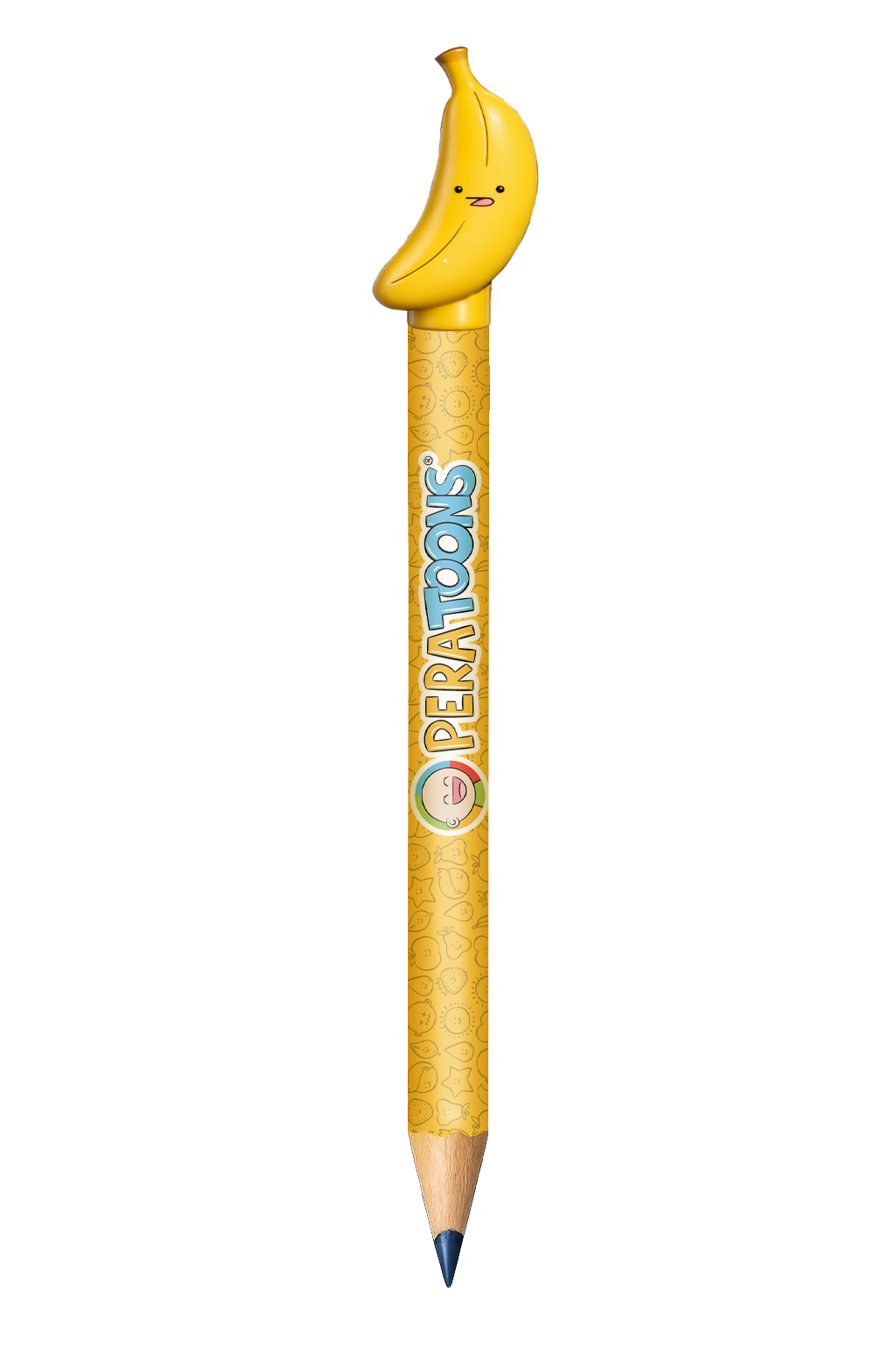 Tunuè Pera Toons matita con pen topper Banana gadget