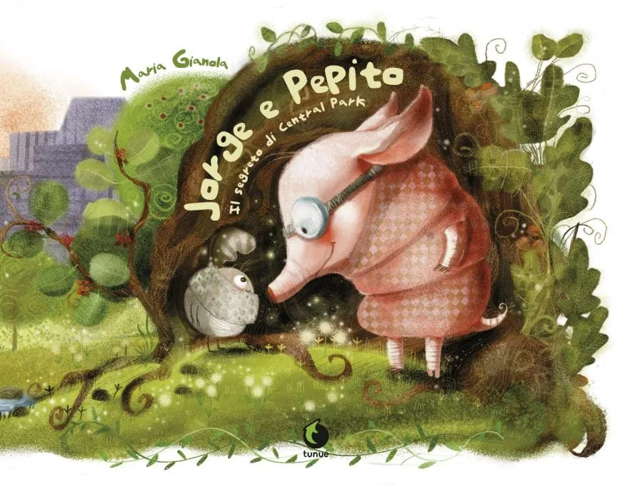 Tunué Mirari Jorge e Pepito albo illustrato Central Park