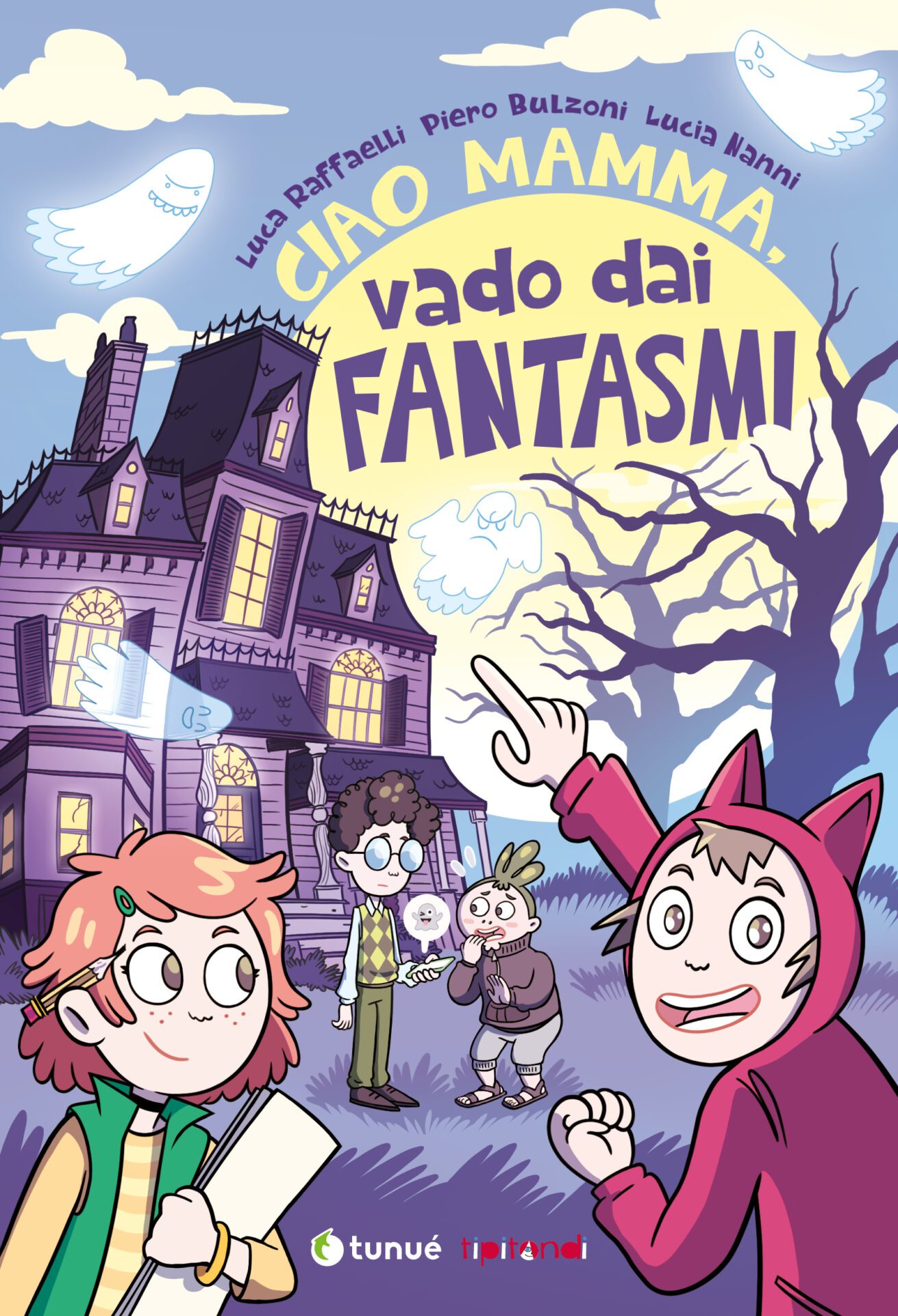 Tunué Tipitondi Ciao mamma vado dai fantasmi fumetto bambini