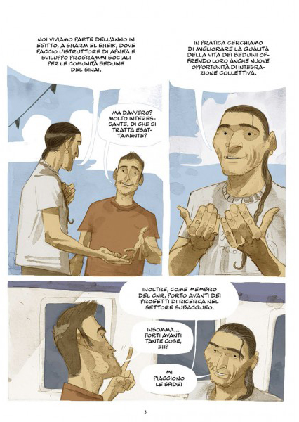 BeccoGiallo Graphic Journalism Sinai fumetto 160 pp cartonato