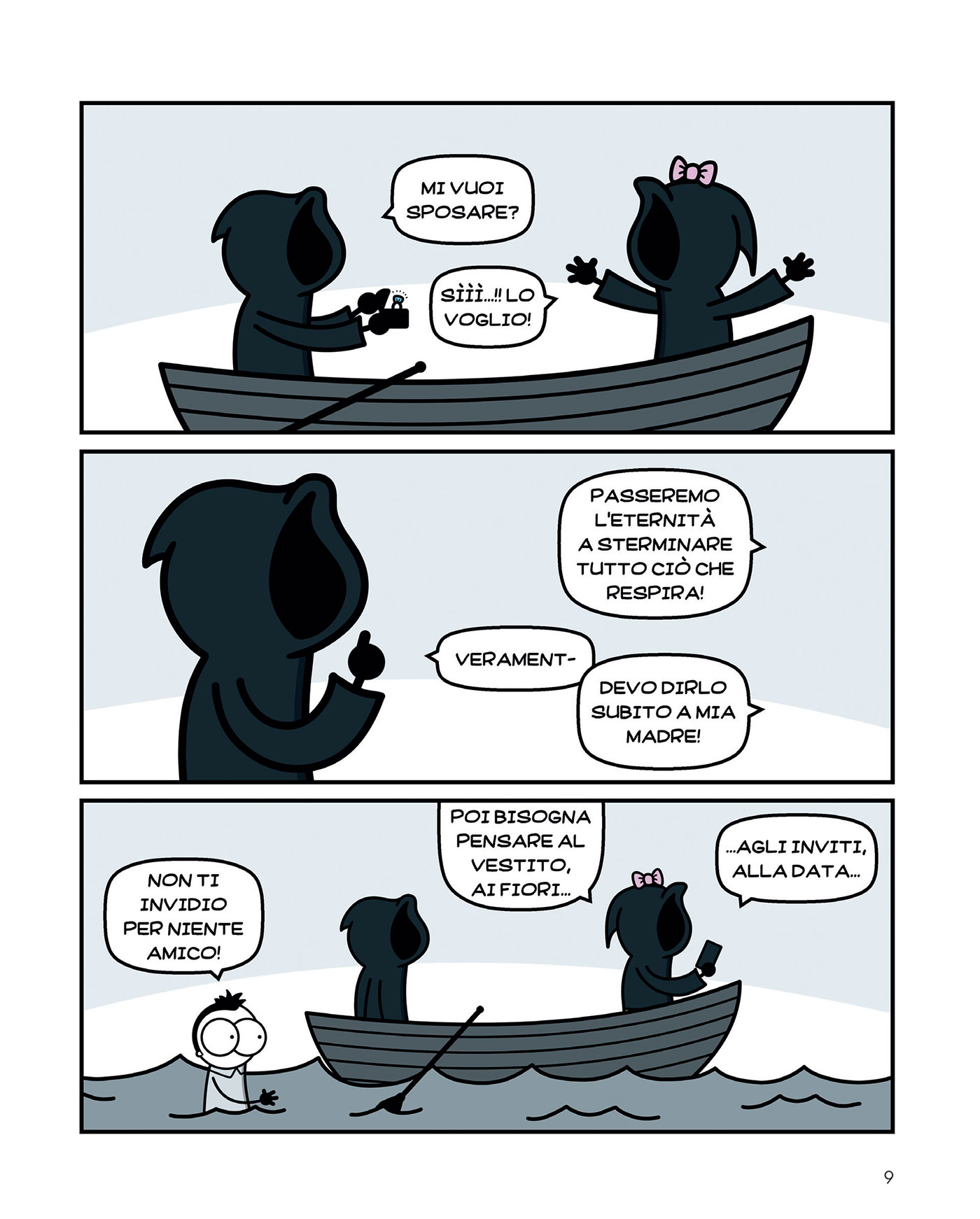BeccoGiallo Webcomics Wallo & Morte in Palestra per finta fumetto 128 pp.