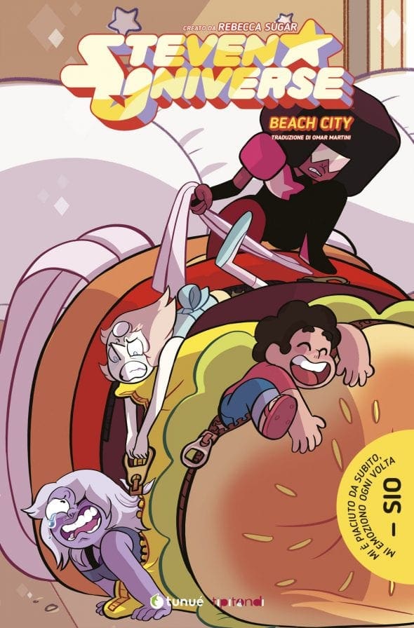 Tunué Straniera Steven Universe Beach City fumetto bambini