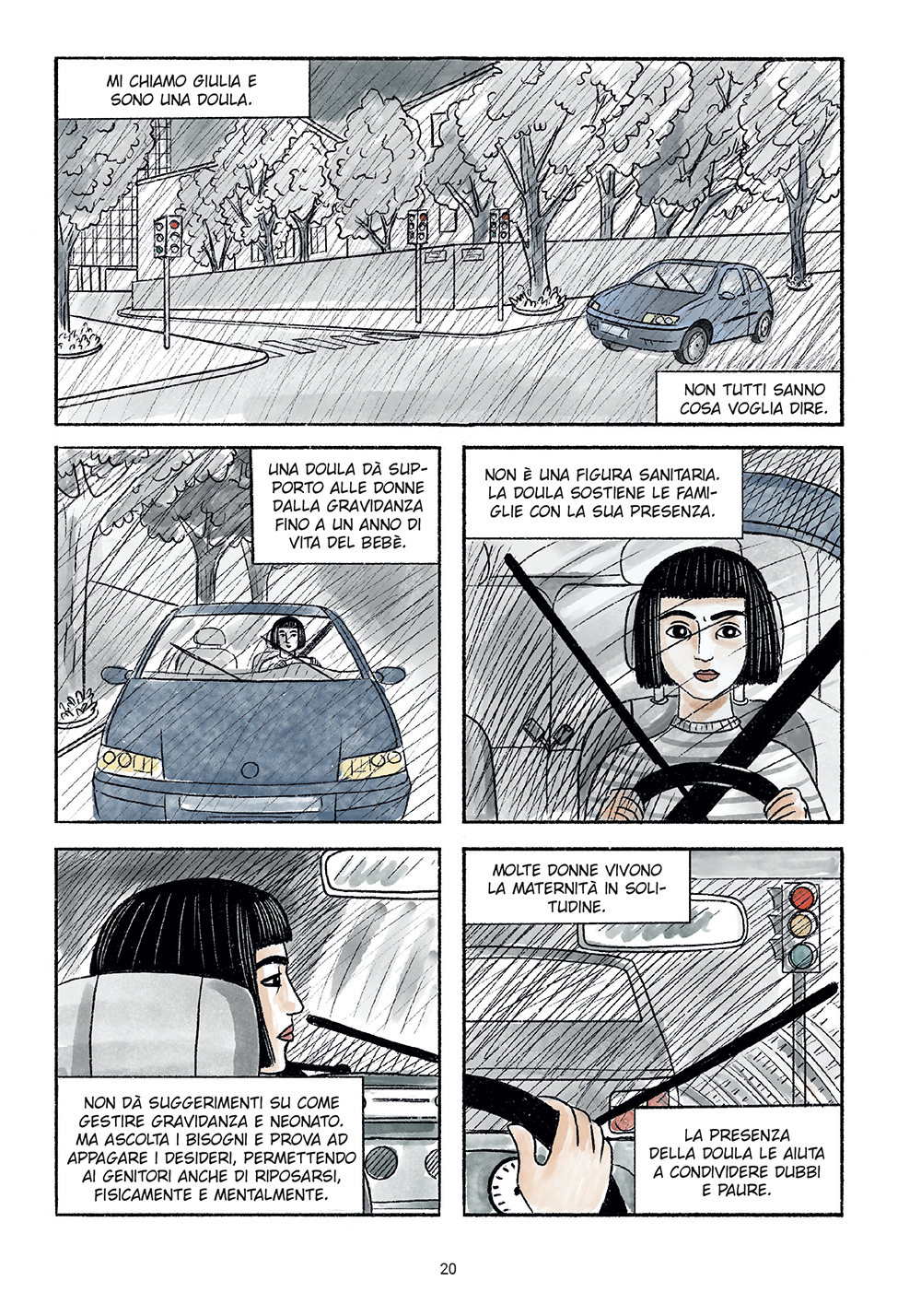 BeccoGiallo Doule maternità fumetto brossura 128 pagine colori
