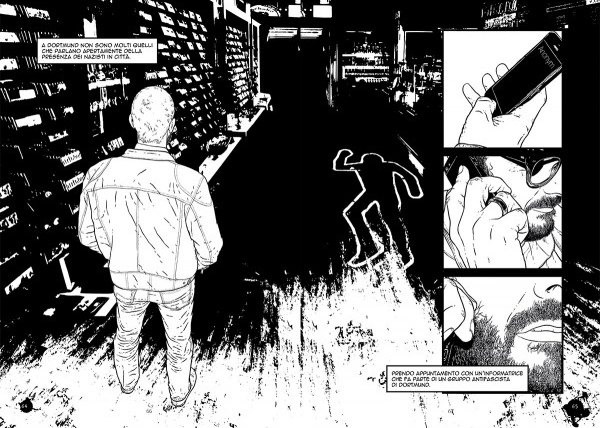 BeccoGiallo Graphic Journalism Lupi bianchi fumetto brossura 226 pp
