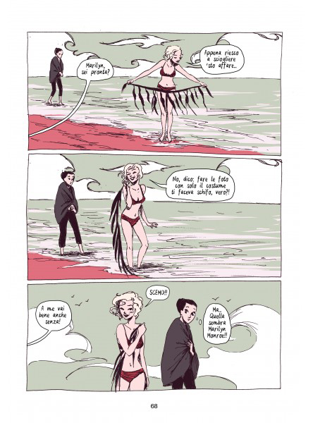BeccoGiallo Biografie Goodbye Marilyn fumetto brossurato 160 pg