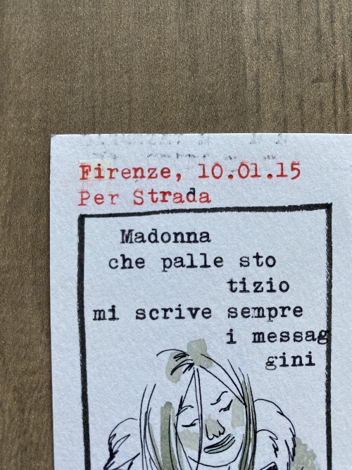 Mammaiuto Tavole originali Fototessere 86 disegno pezzo unico