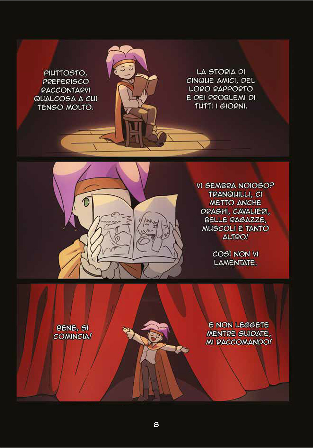 BeccoGiallo Webcomics Fantasy X Grounds fumetto 176 pp