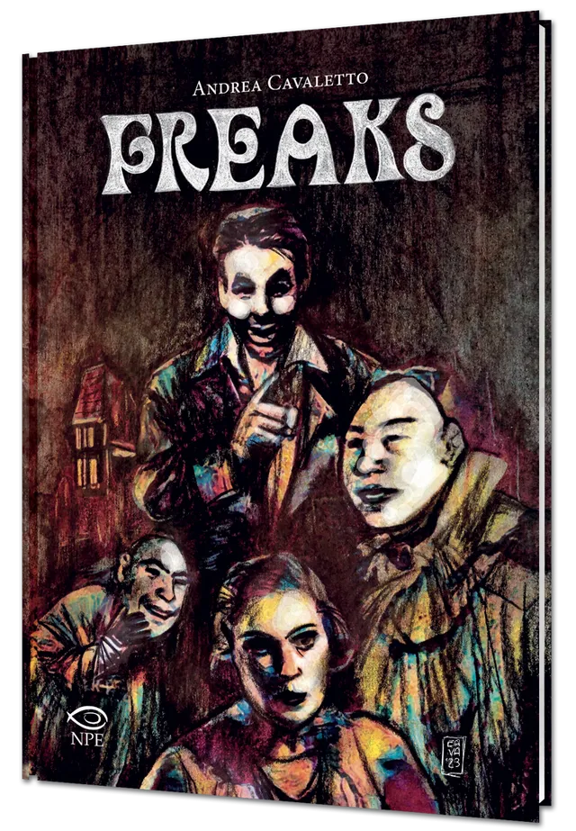 Nicola Pesce Horror Freaks fumetto horror brossurato