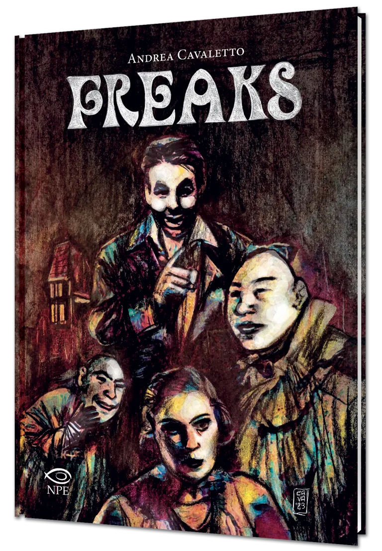 Nicola Pesce Horror Freaks fumetto horror brossurato