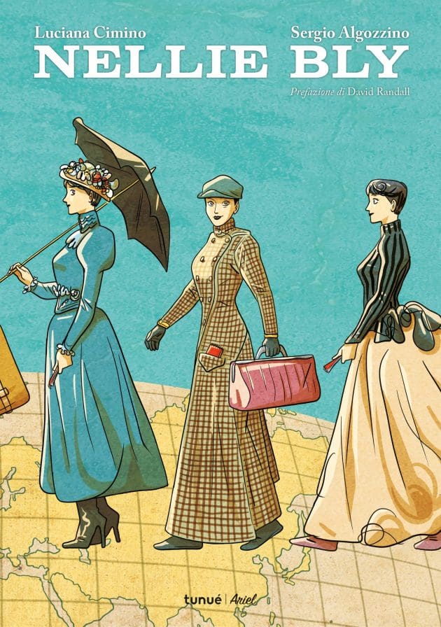 Tunué Album Nellie Bly graphic novel biografico giornalista