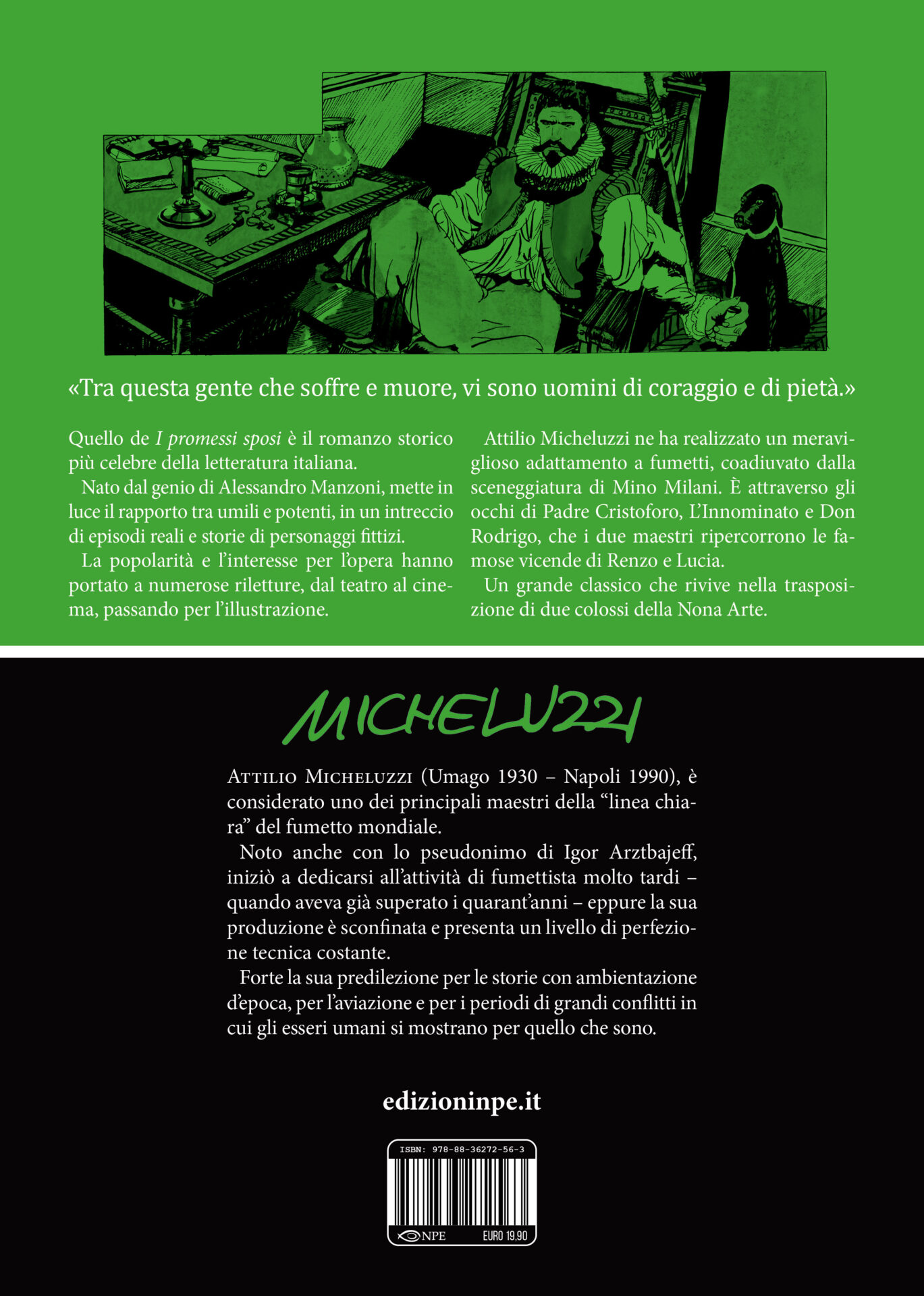 Nicola Pesce Micheluzzi I promessi sposi fumetto classico Manzoni