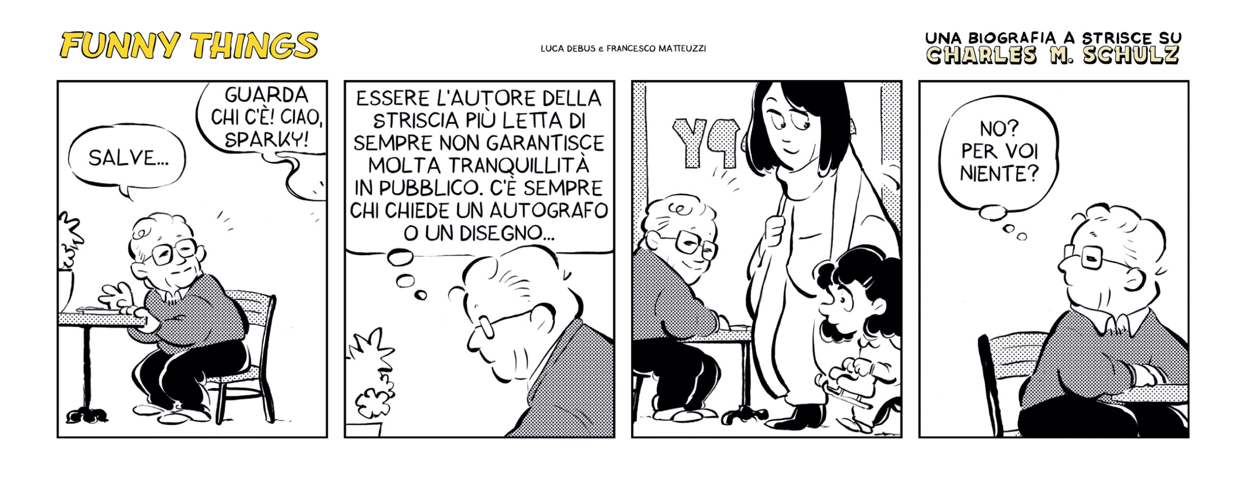 BeccoGiallo Biografie Funny Things – Una biografia a strisce su Charles M. Schulz fumetto 440 pp