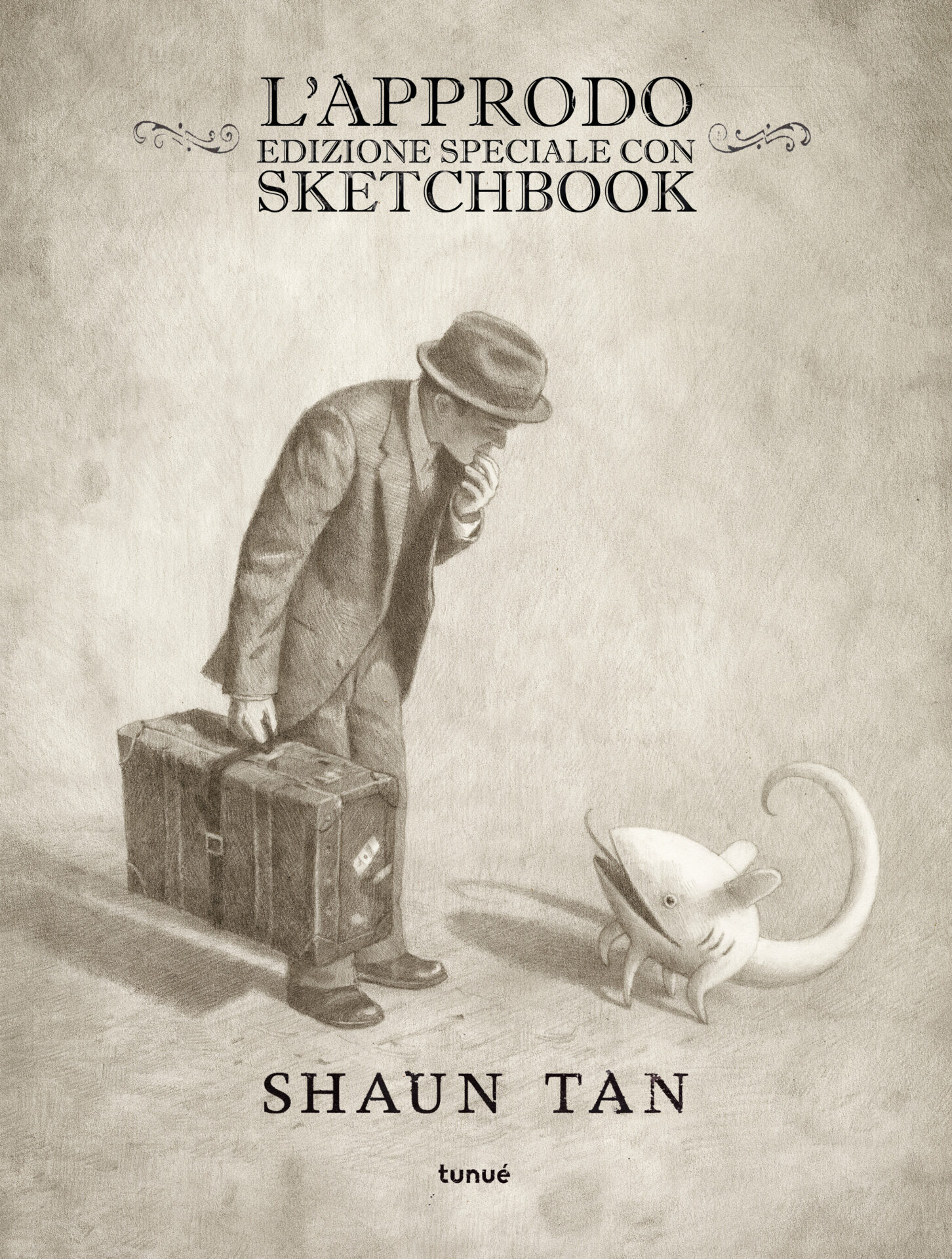 Tunuè L'Approdo con sketchbook picture book nuova edizione