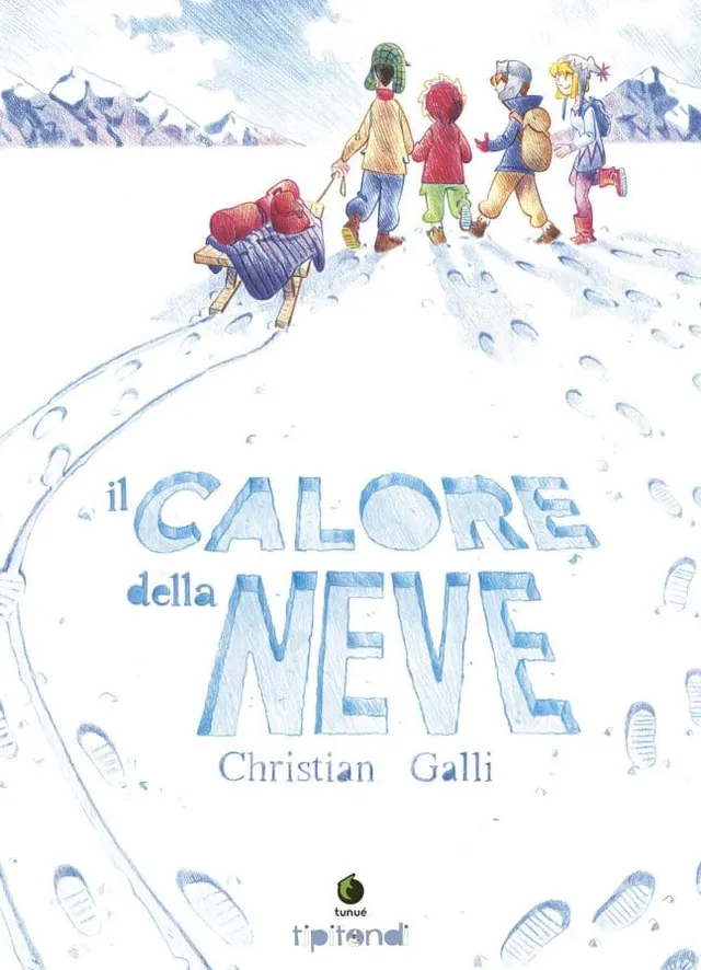 Tunué Le Ali V.E. Il Calore della Neve fumetto bambini