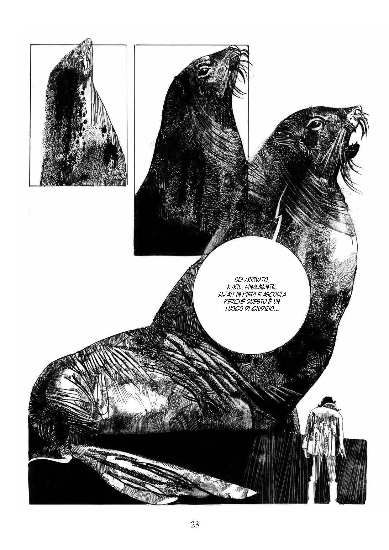 Nicola Pesce Maestri del Fumetto Dio Minore fumetto brossurato