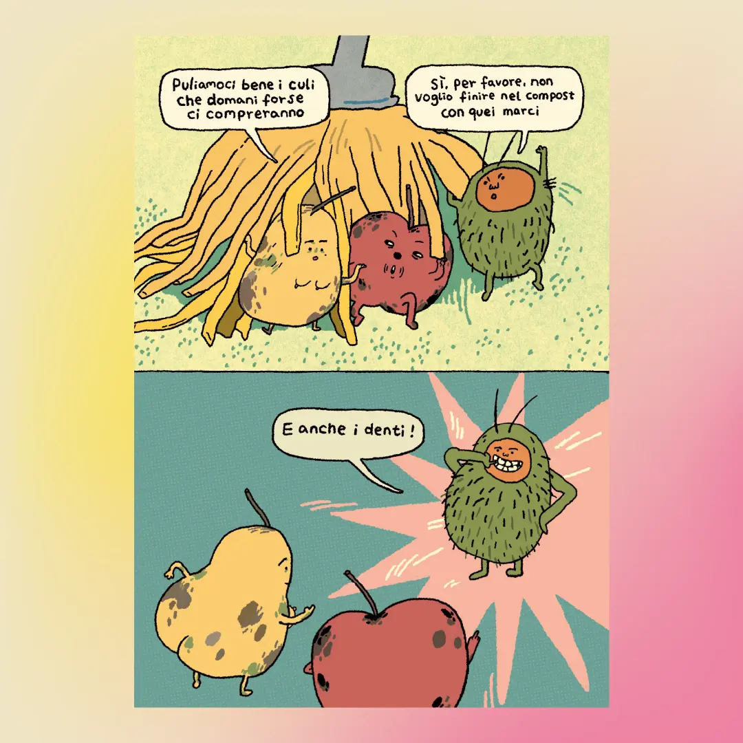 Profondissima Siparietto Promo Frutti fumetto 28 pp spillato
