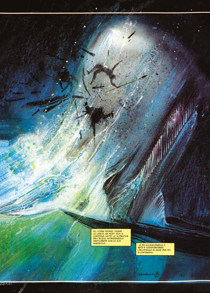 Nicola Pesce Moby Dick fumetto classico brossurato
