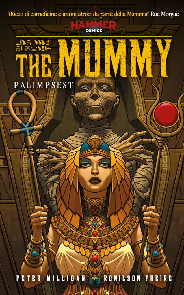 Goen Real World La Mummia Palimpsest graphic novel fantasy azione