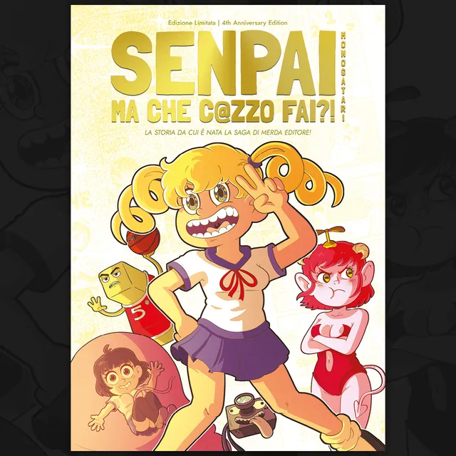 Merda Editore Senpai ma che c@zzo fai fumetto oneshot Side Stories