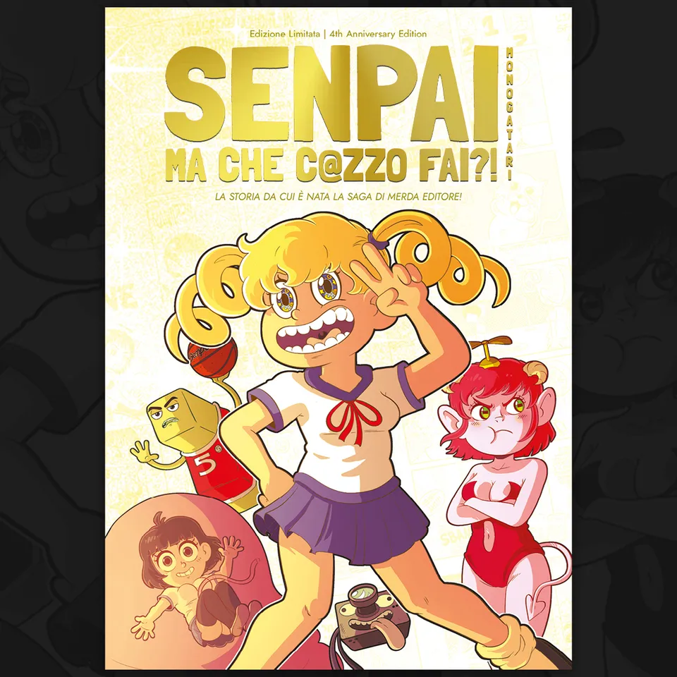 Merda Editore Senpai ma che c@zzo fai fumetto oneshot Side Stories