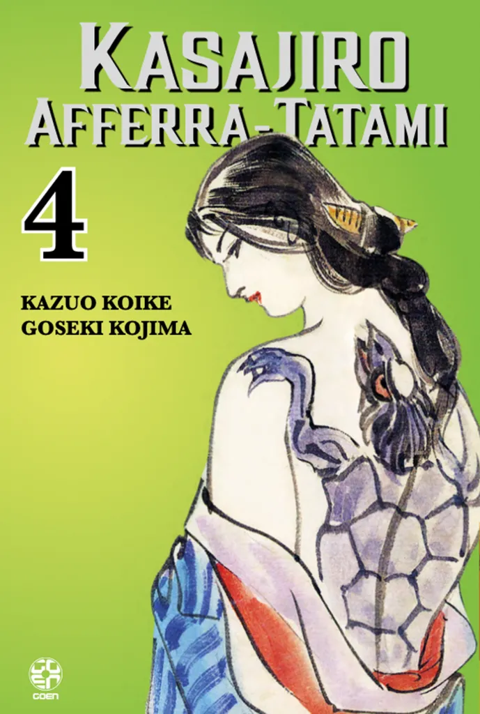 Goen Kasajiro Afferra Tatami 4 manga storico