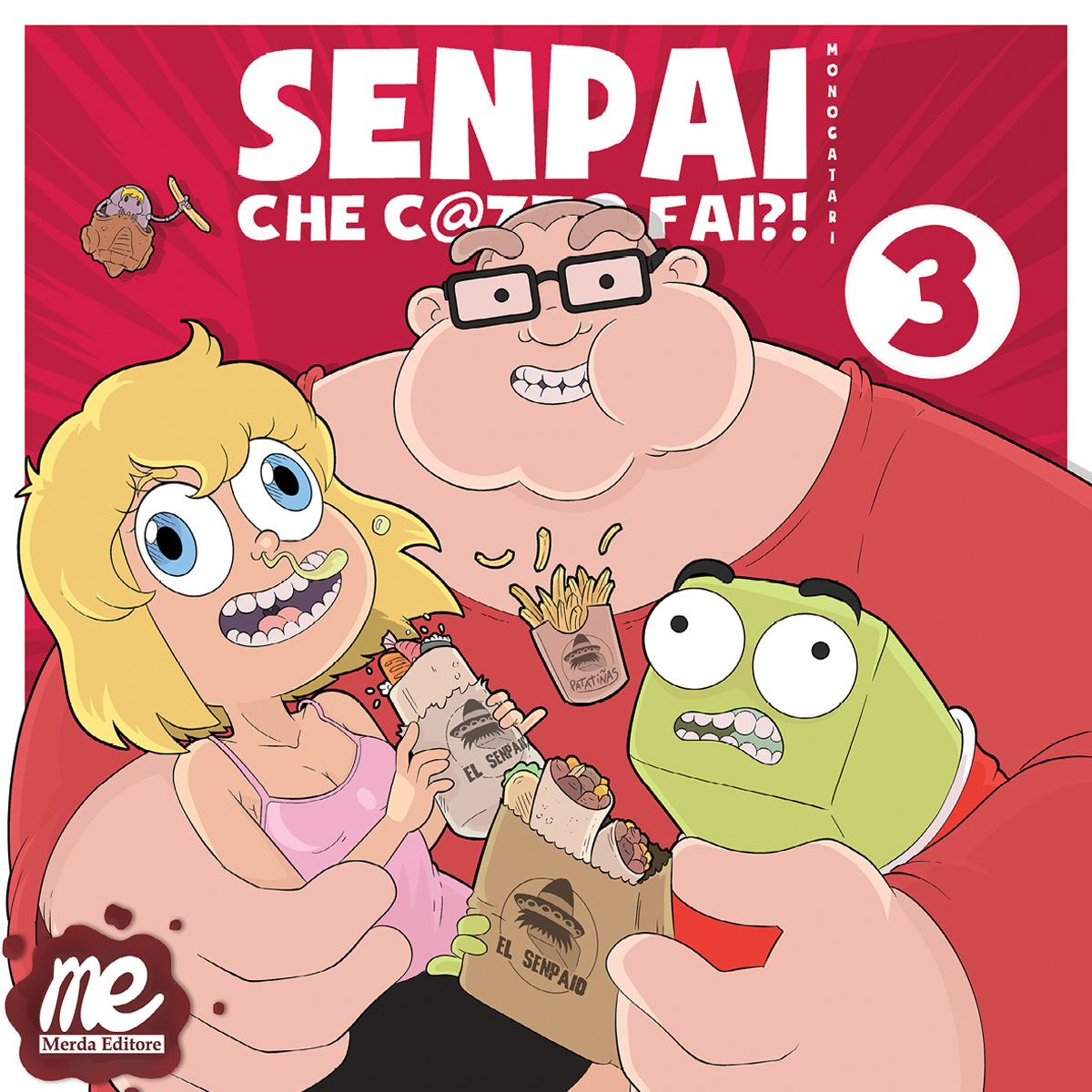 Merda Editore Senpai Monogatari 3 fumetto volume 3 asta