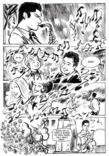 BeccoGiallo Luigi Tenco fumetto brossura 144 pagine b/n