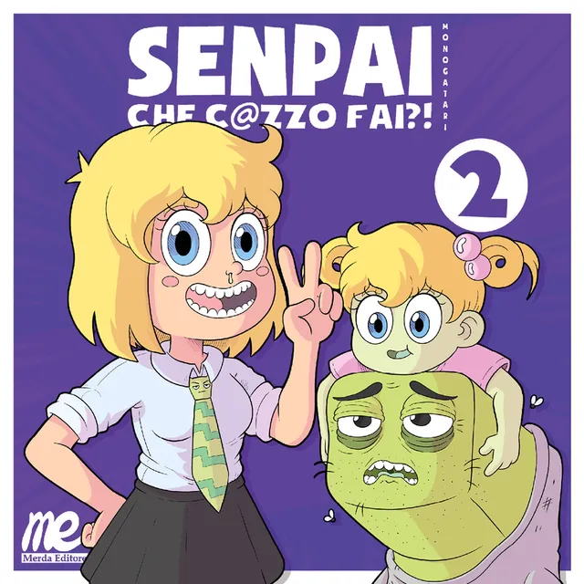 Merda Editore Senpai Monogatari 2 fumetto volume 2 VHS