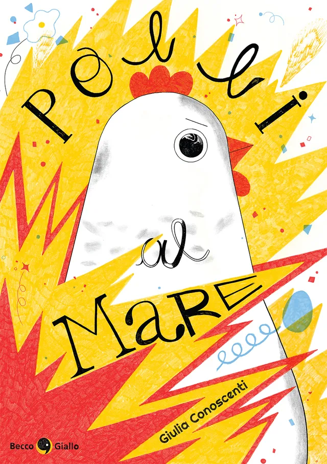 BeccoGiallo Kids Polli al mare libro cartonato 48 pp
