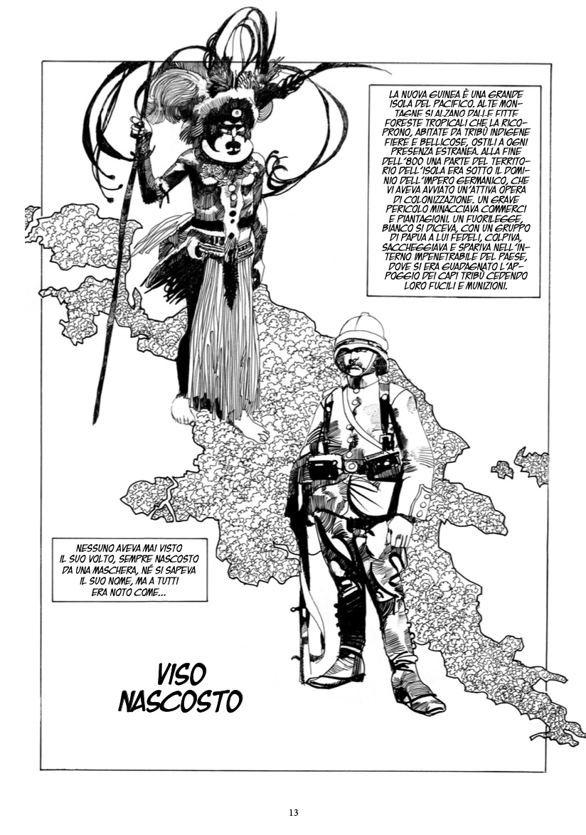 Maestri del Fumetto Viso nascosto graphic novel volume