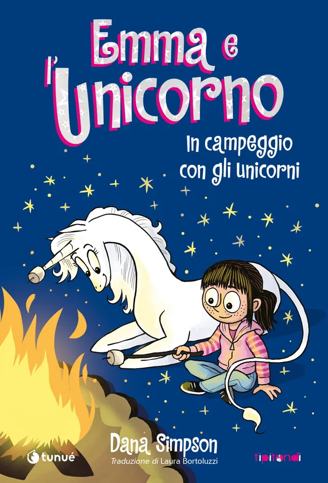 Tunué Tipitondi Più Emma e l'unicorno Vol.11 fumetto campeggio