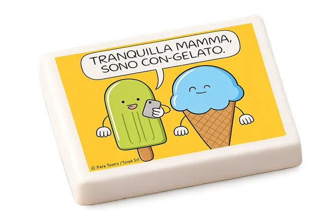 Tunuè Gomma Congelato Pera Toons gadget collezione