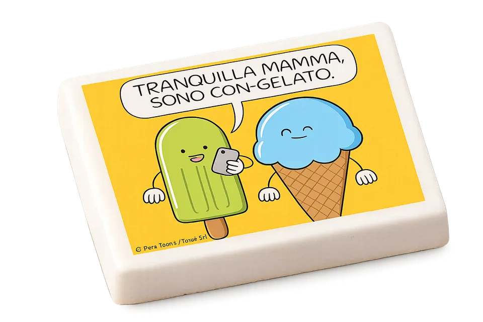 Tunuè Gomma Congelato Pera Toons gadget collezione