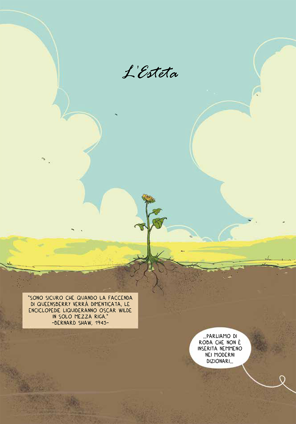 BeccoGiallo Fuori collana L'importanza di chiamarsi Oscar Wilde fumetto 136 pp