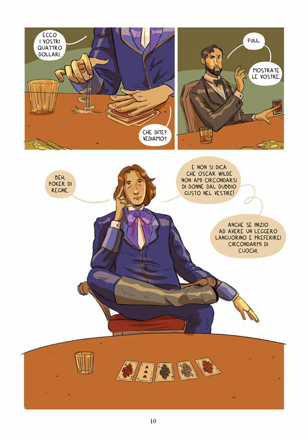 BeccoGiallo Fuori collana L'importanza di chiamarsi Oscar Wilde fumetto 136 pp
